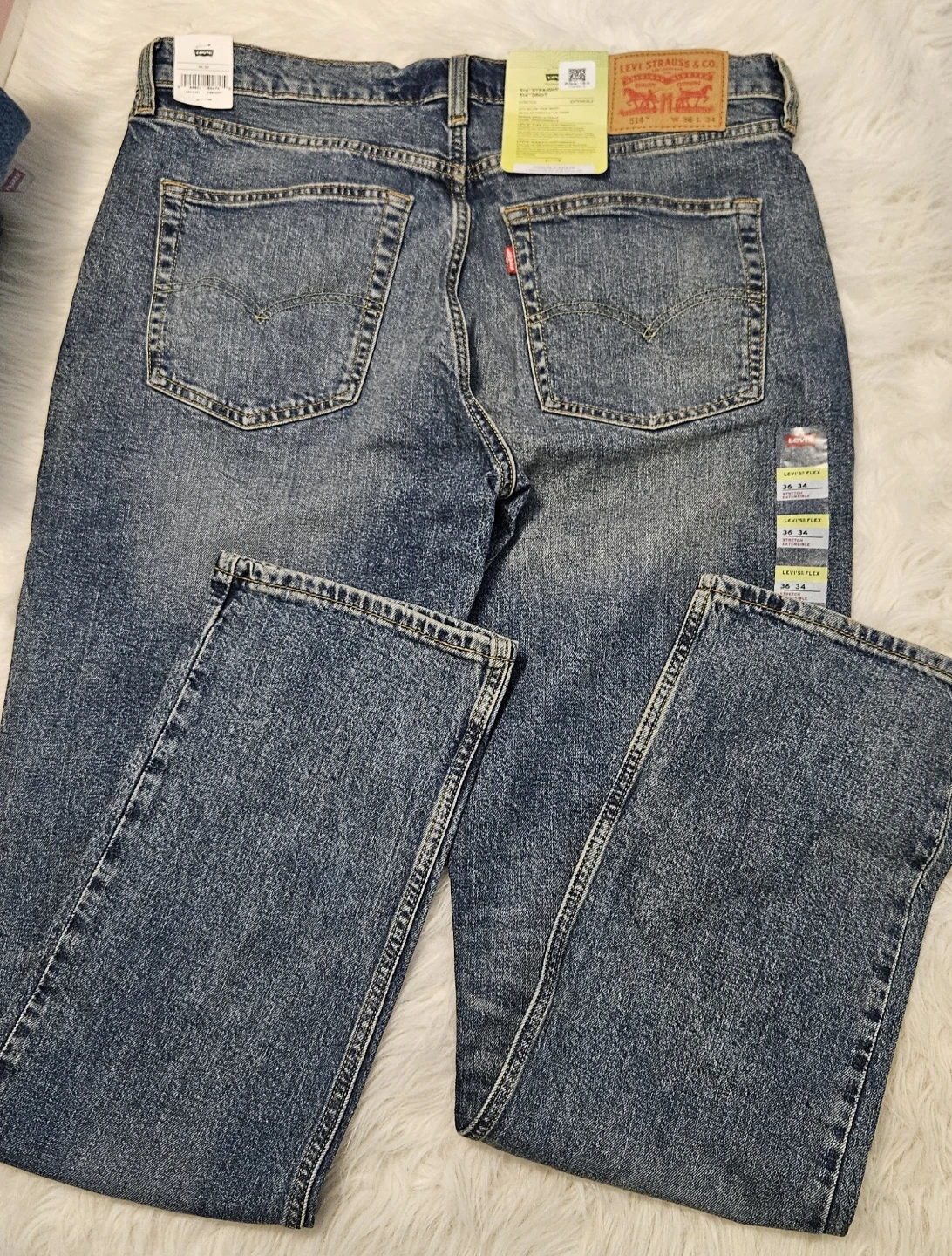 Levi's 514 Straight Fit Jeans Strecth 36x34 - photo 4