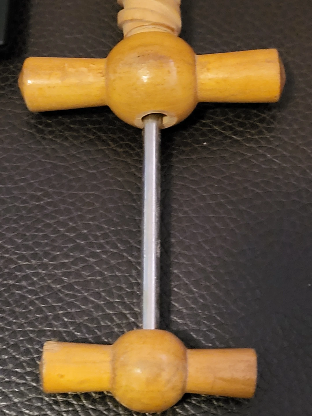 Vintage MCM Wooden Corkscrew - photo 5