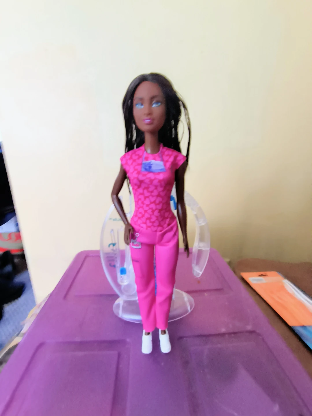 Barbie Doll Nurse Outfit Pink