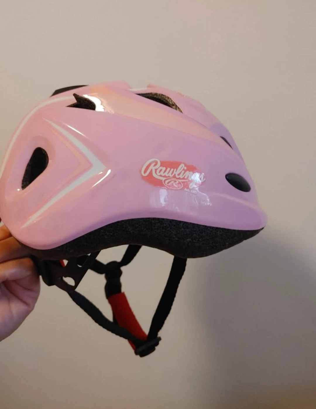 Kids Rawlings Pink Bike Helmet size small - photo 2