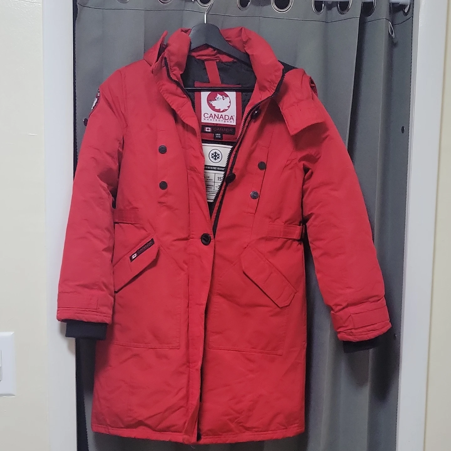 Canada Weathergear Red Winter Coat - photo 2