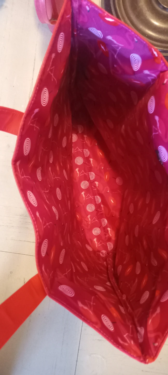 Lancôme paris red and pink Tote Bag - photo 5