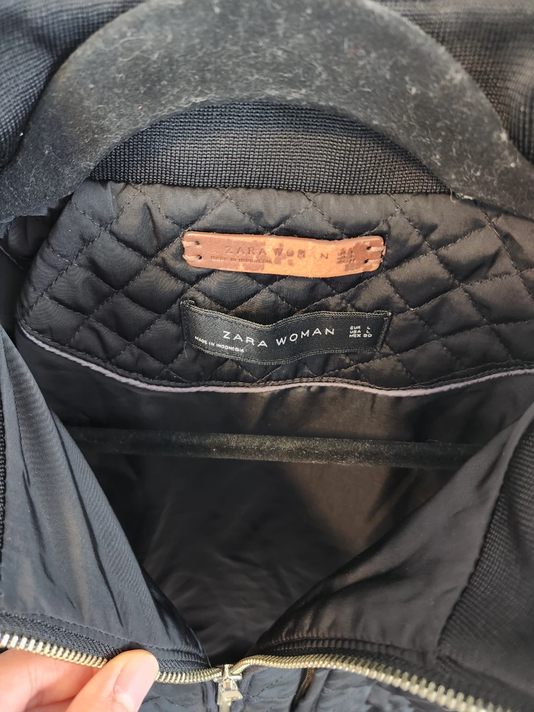 Zara Woman Quilted Bomber Jacket - photo 4