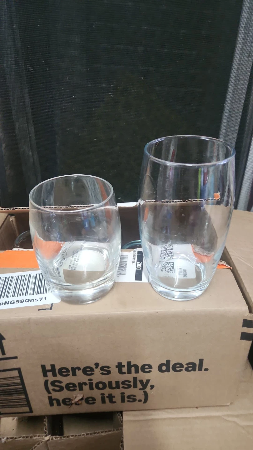 Clear Glass Tumblers