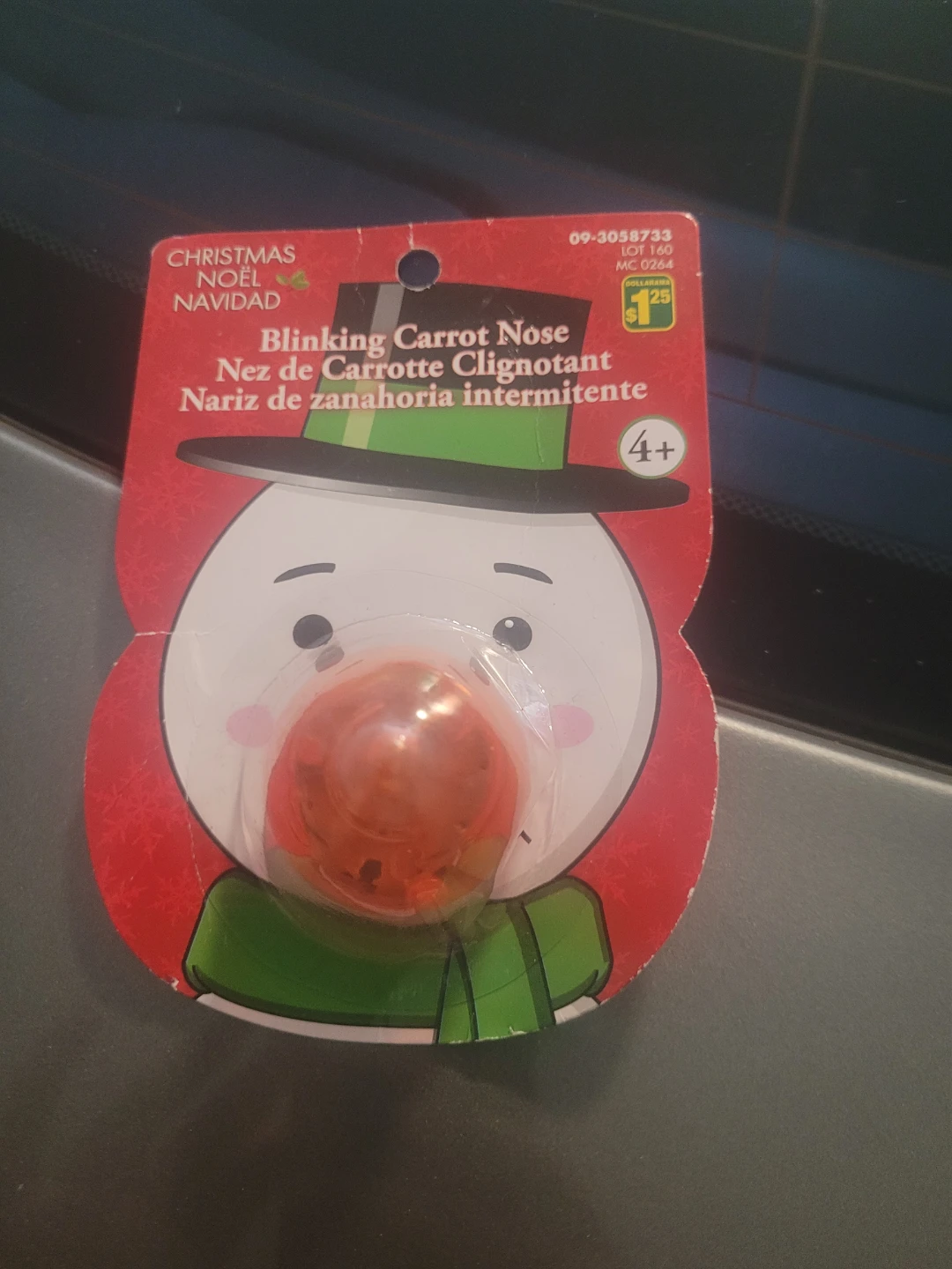 Blinking Carrot Nose