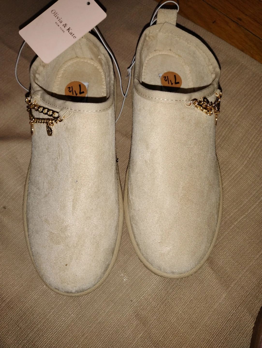 Olivia & Kate Women's Slip-on Ankle Boots