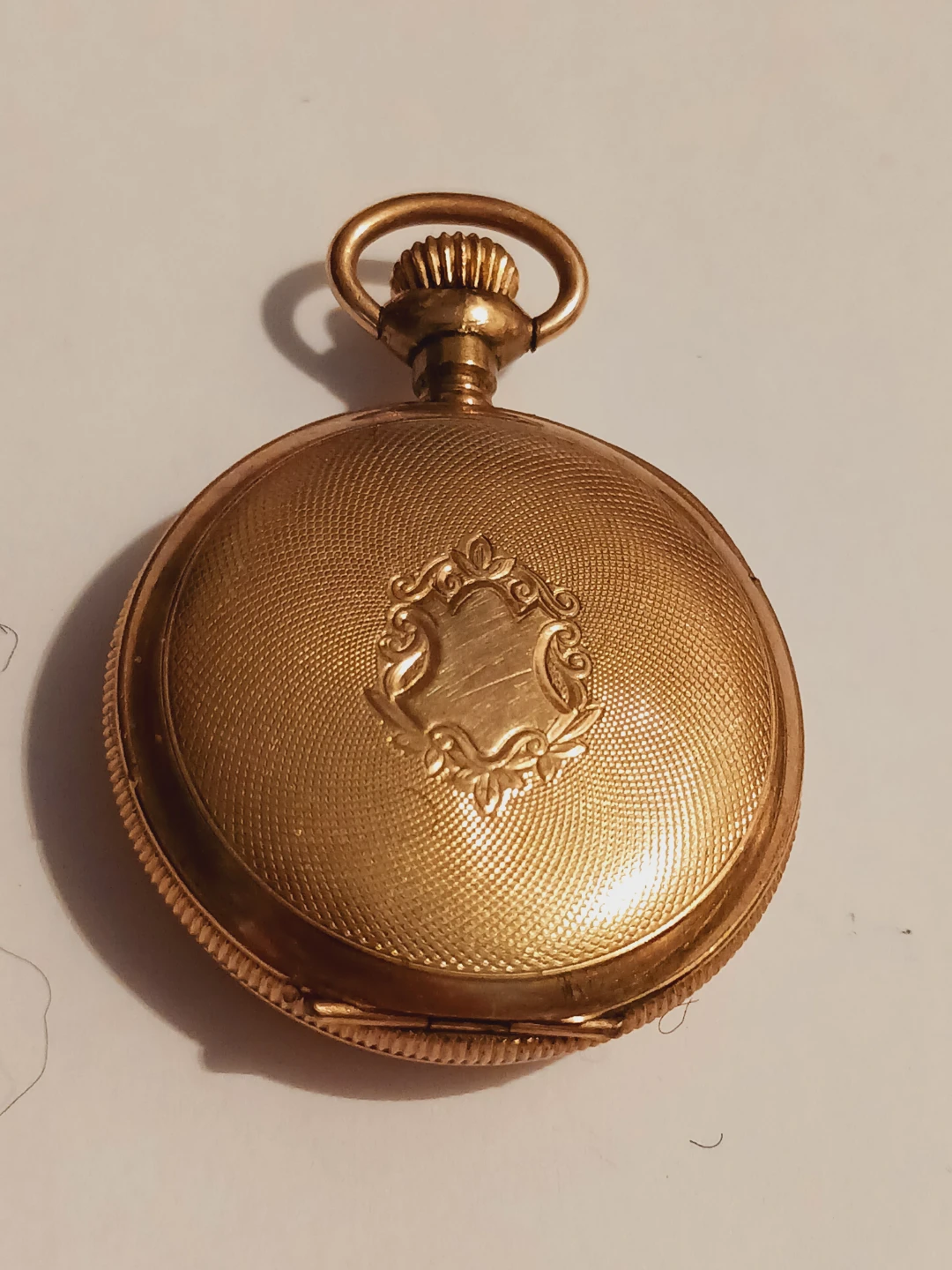 Antique  Lonville Swiss 7 Jewels Gold Filled Pocket Watch - photo 5