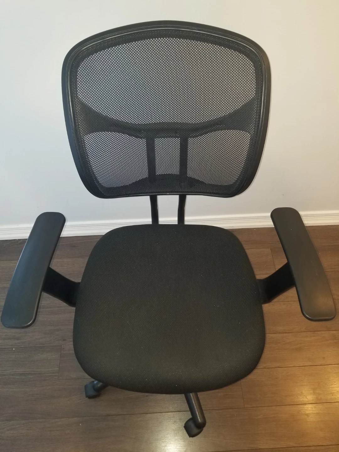 Black Mesh Office Chair with wheels - photo 5