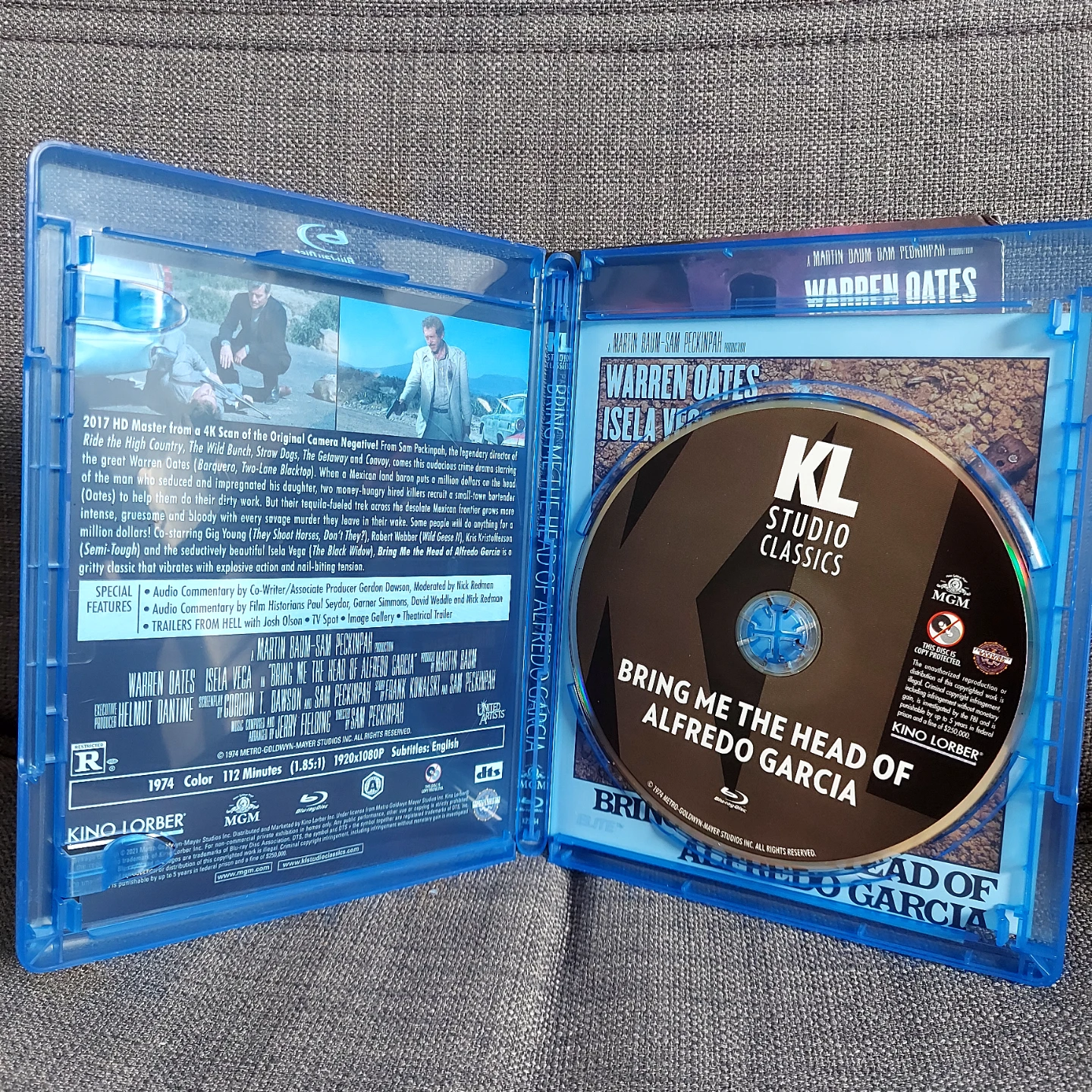 Bring Me The Head of Alfredo Garcia Blu-Ray - photo 3