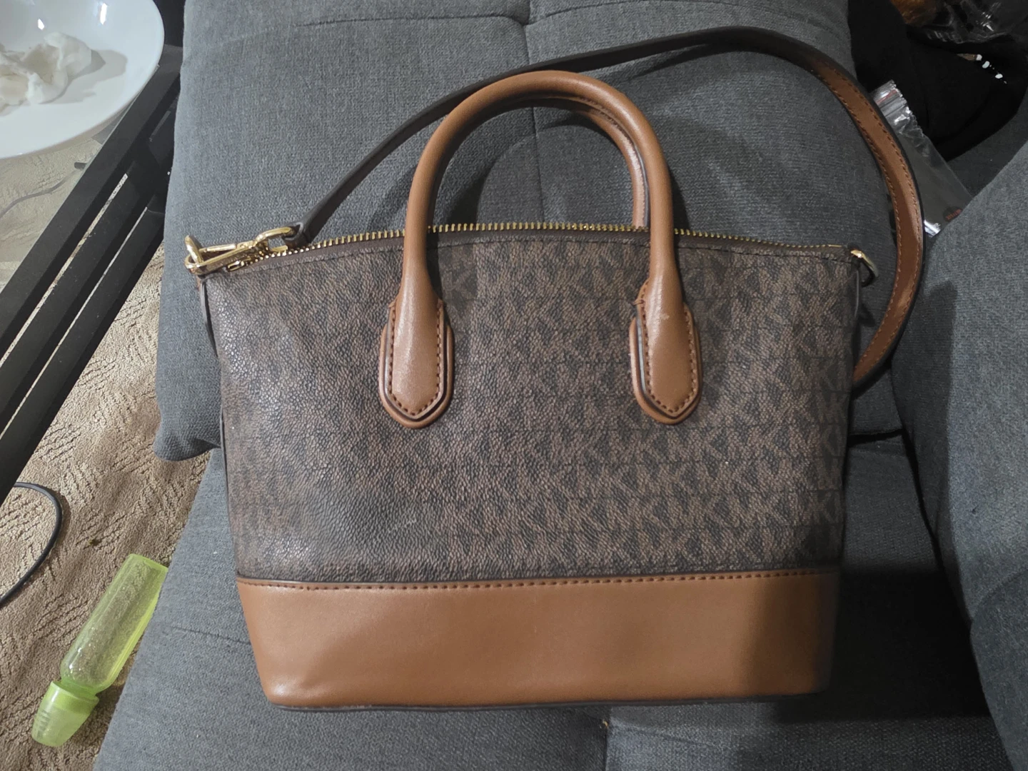 Michael Kors Brown Signature Satchel Bag - photo 2