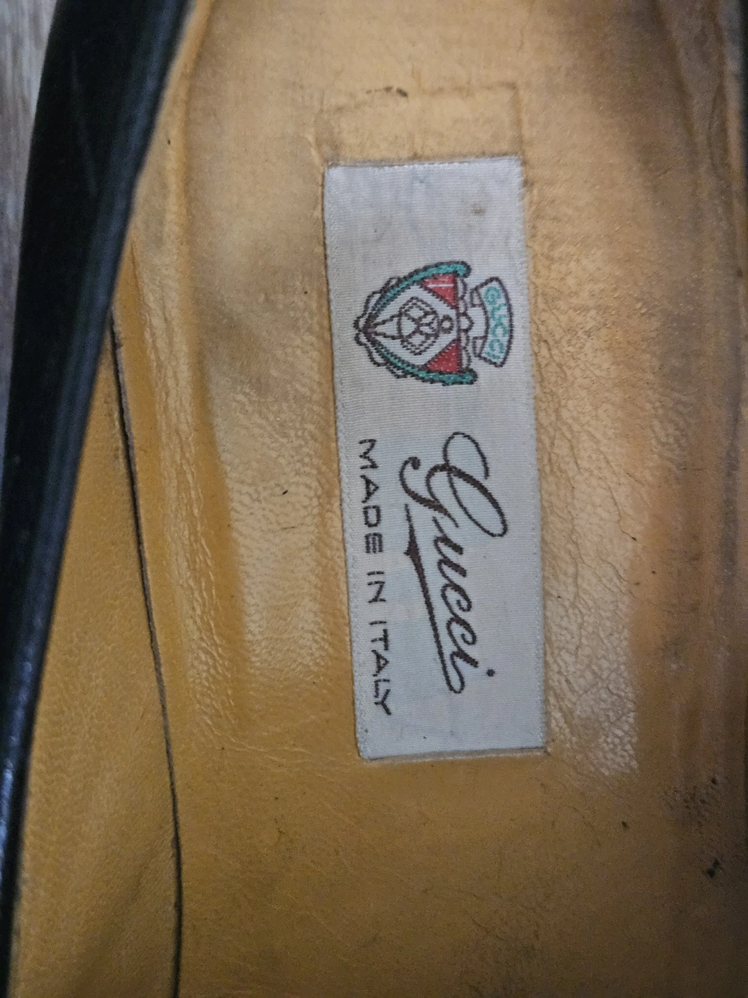 Black Leather Gucci Shoes - photo 3
