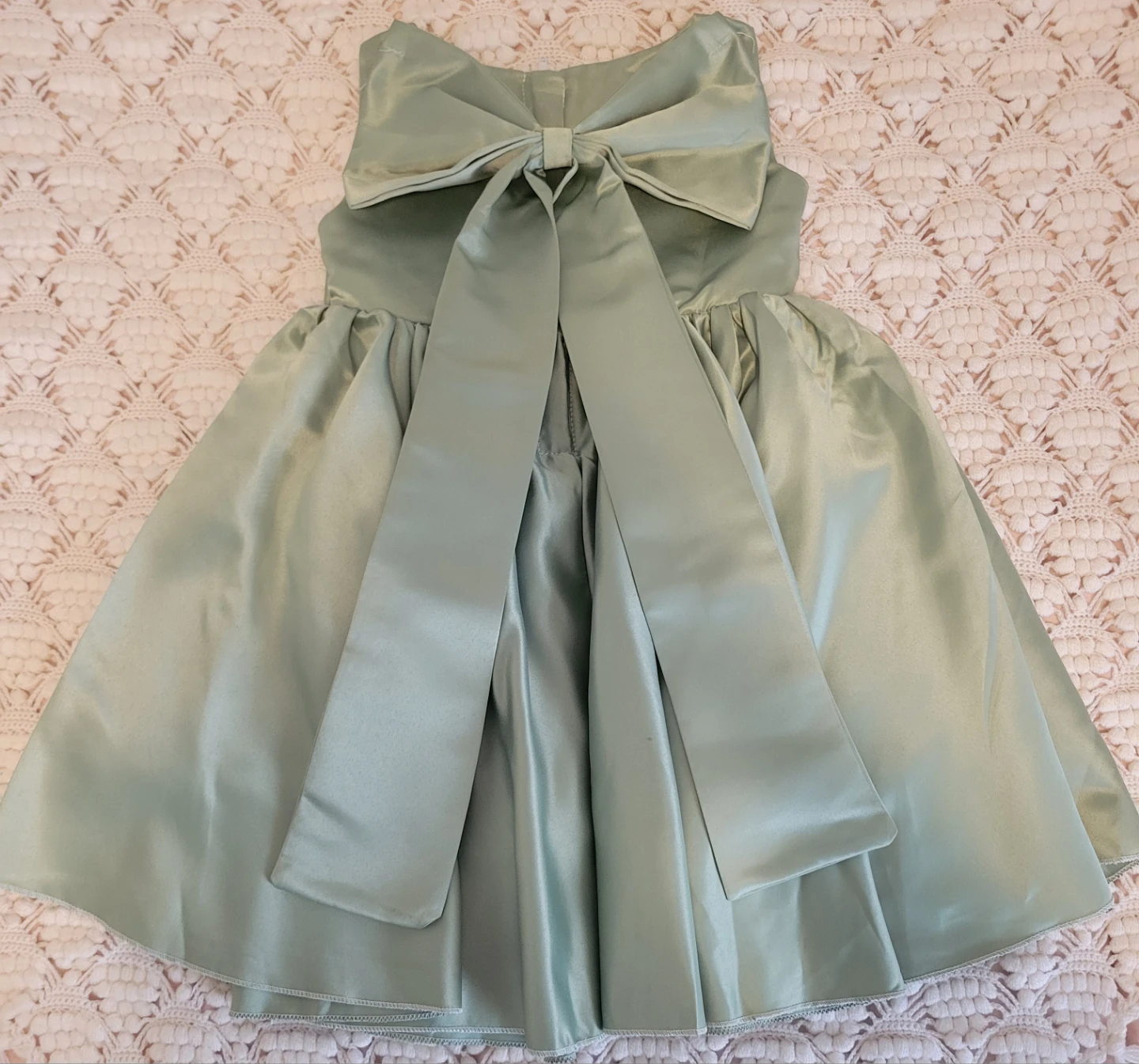 🌿 Robe verte élégante pour fille – Taille 3 ans 👗✨ - photo 2