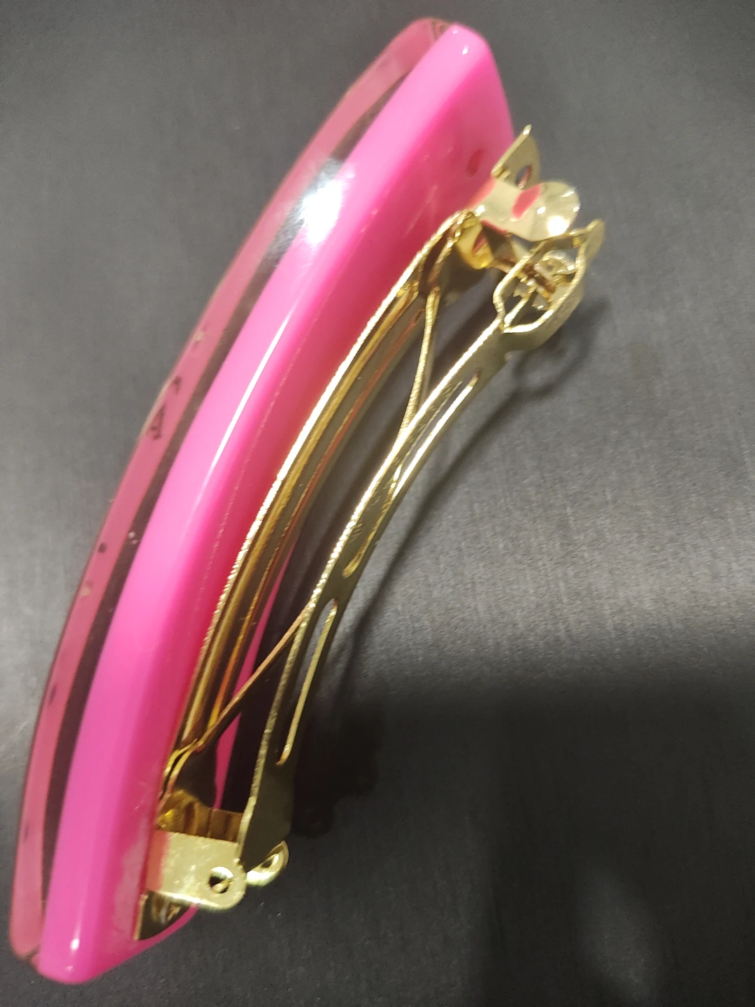 Louis Vuitton Pink Monogram Hair Clip - photo 2