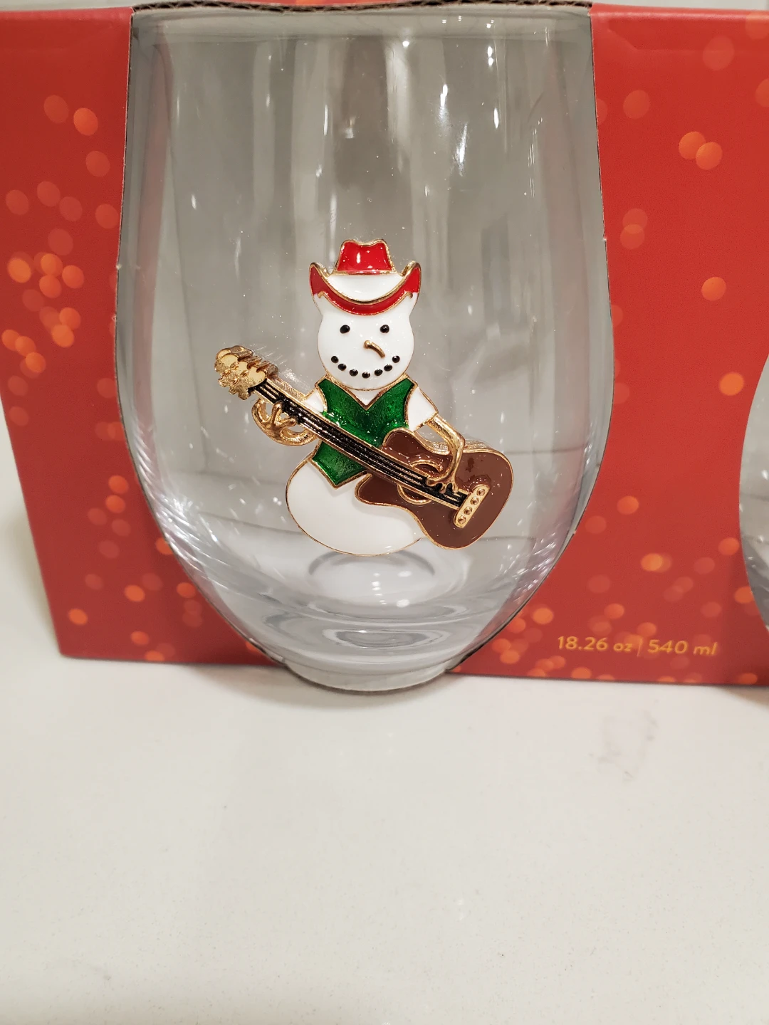 Set of 2 Stemless Wine Glasses - 18.26 oz - photo 3