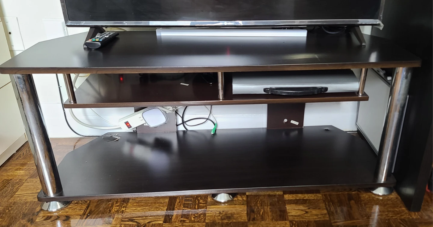 Dark Brown Media Console Stand | TV unit - photo 2