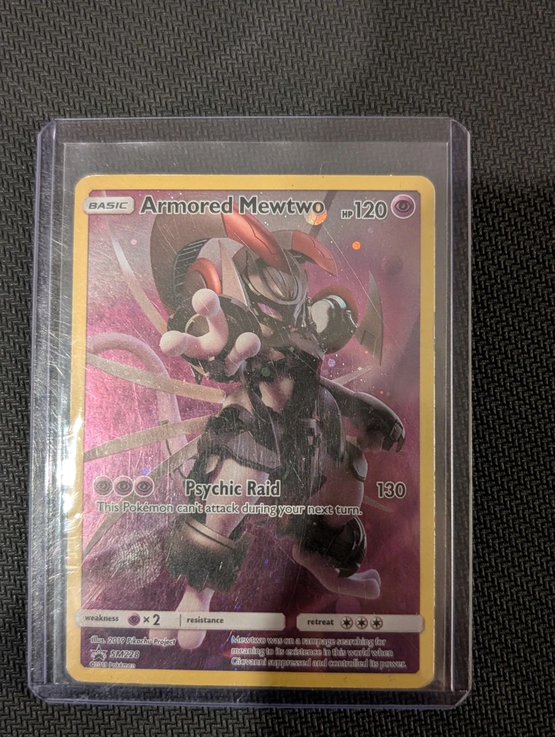 Armored Mewtwo Sun & Moon Promo SM 228 - Pokemon - photo 5