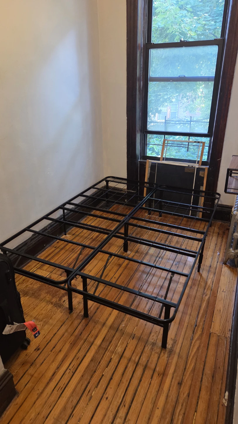 Black Metal Bed Frame