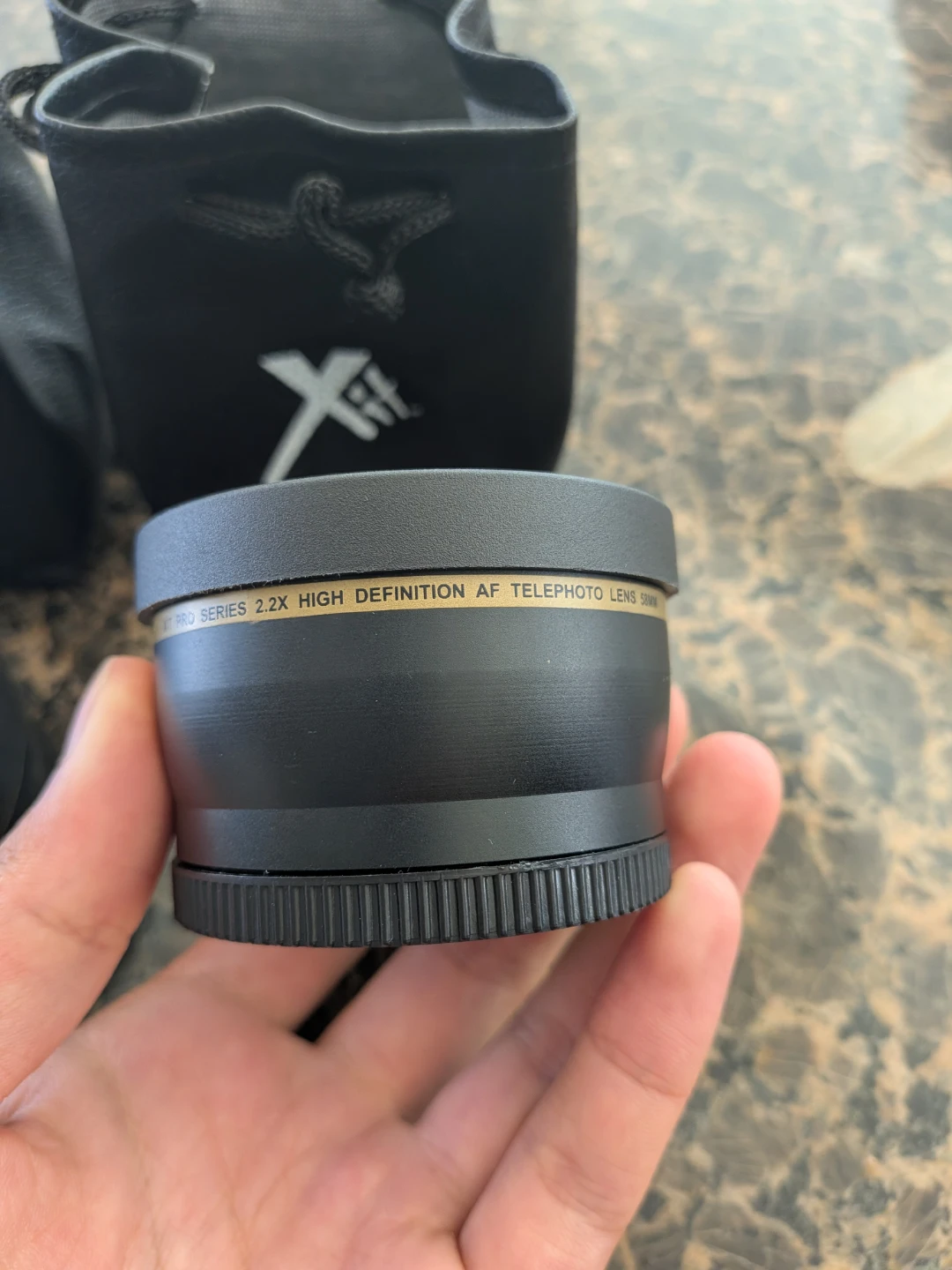 Camera lenses - Xit lens extenders 58mm with leather pouches - photo 3