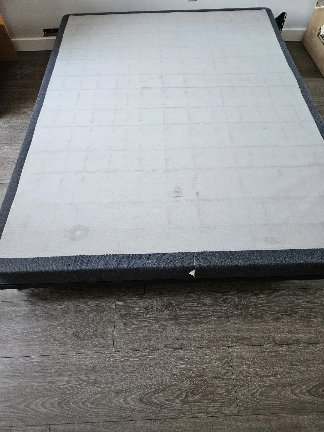 Queen Box Spring and Metal Bed Frame