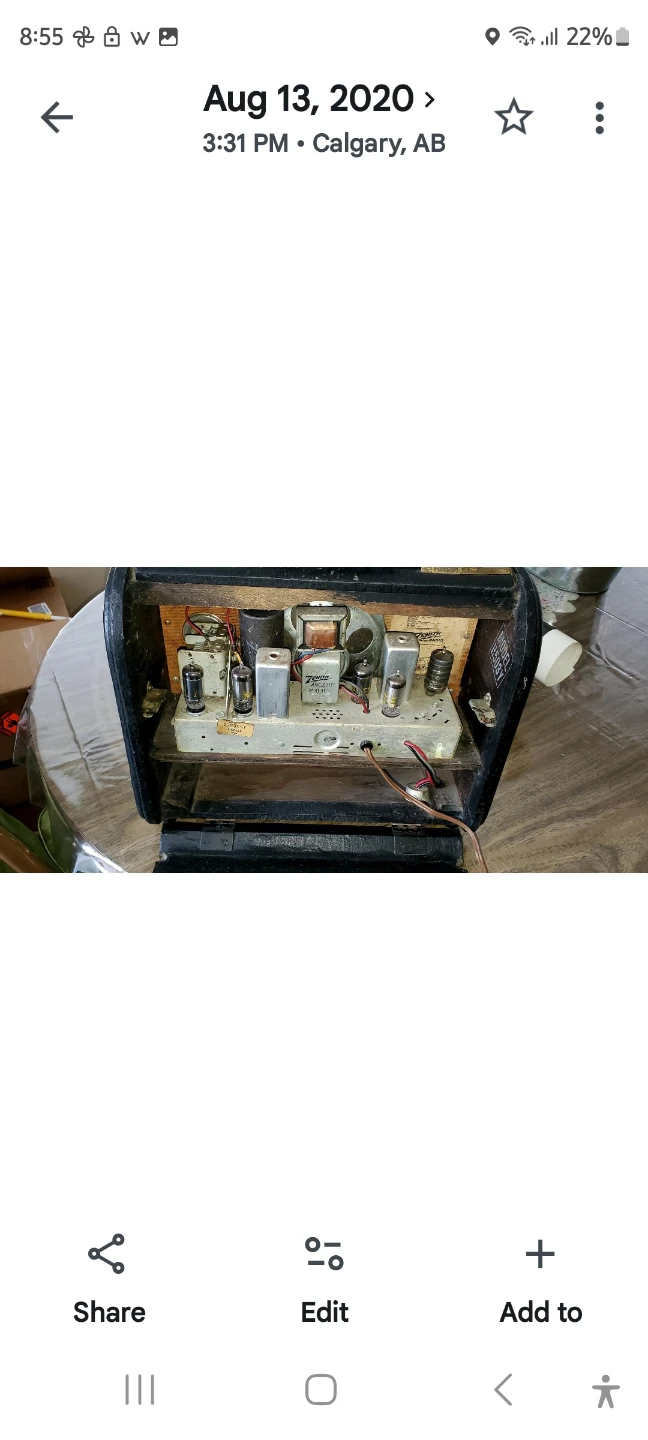 Zenith Transistor Radio - photo 2