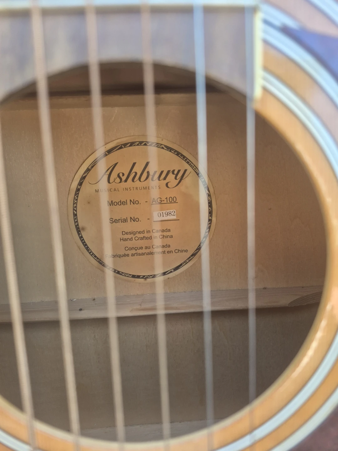 Ashbury Acoustic Guitar AG-100 - photo 2