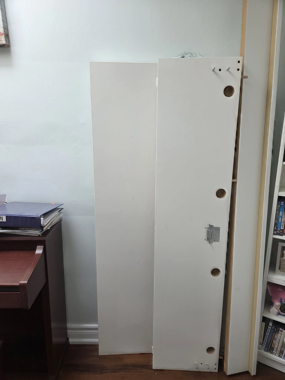 IKEA QUEEN Size bed frame with 2 storage lockers - photo 2