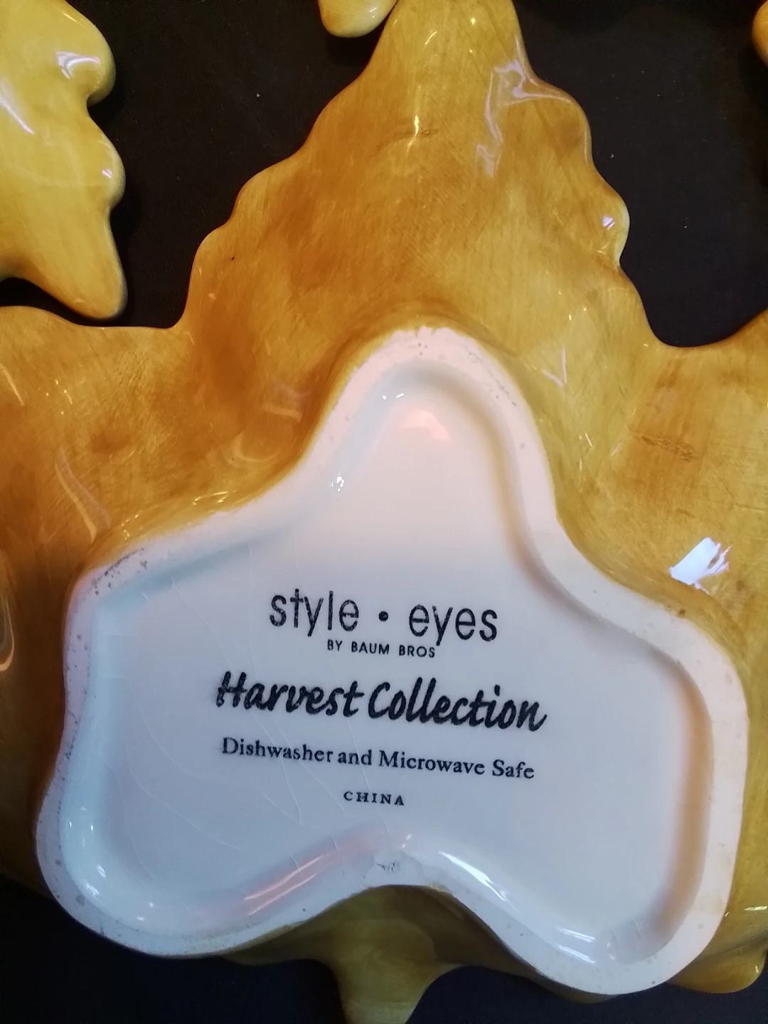 Style & Eyes Harvest Collection Leaf Shaped Dishes (Set of 6) - photo 5
