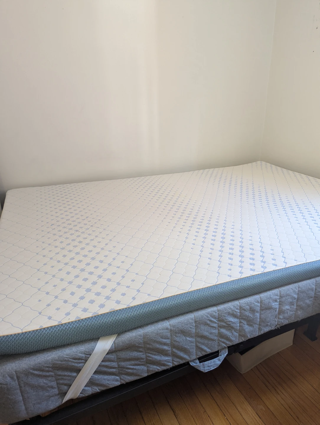IKEA Vadsö Double Bed Mattress + Mattress Topper + Frame - photo 3