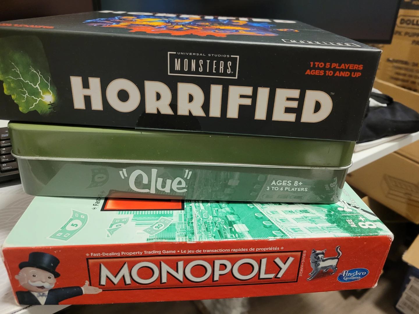 Assorted  board games