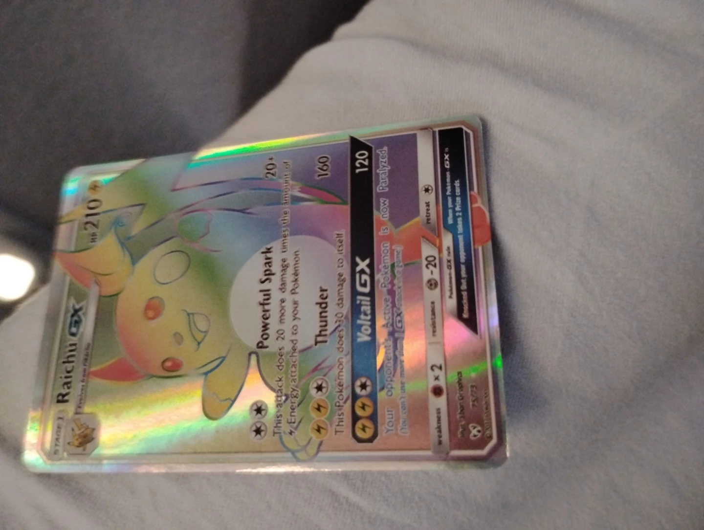 RAICHU rainbow 🌈 Rare - photo 2