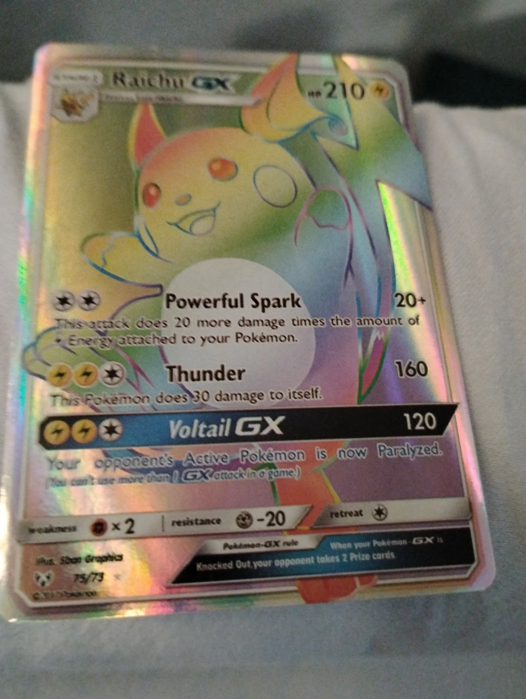 RAICHU rainbow 🌈 Rare - photo 5