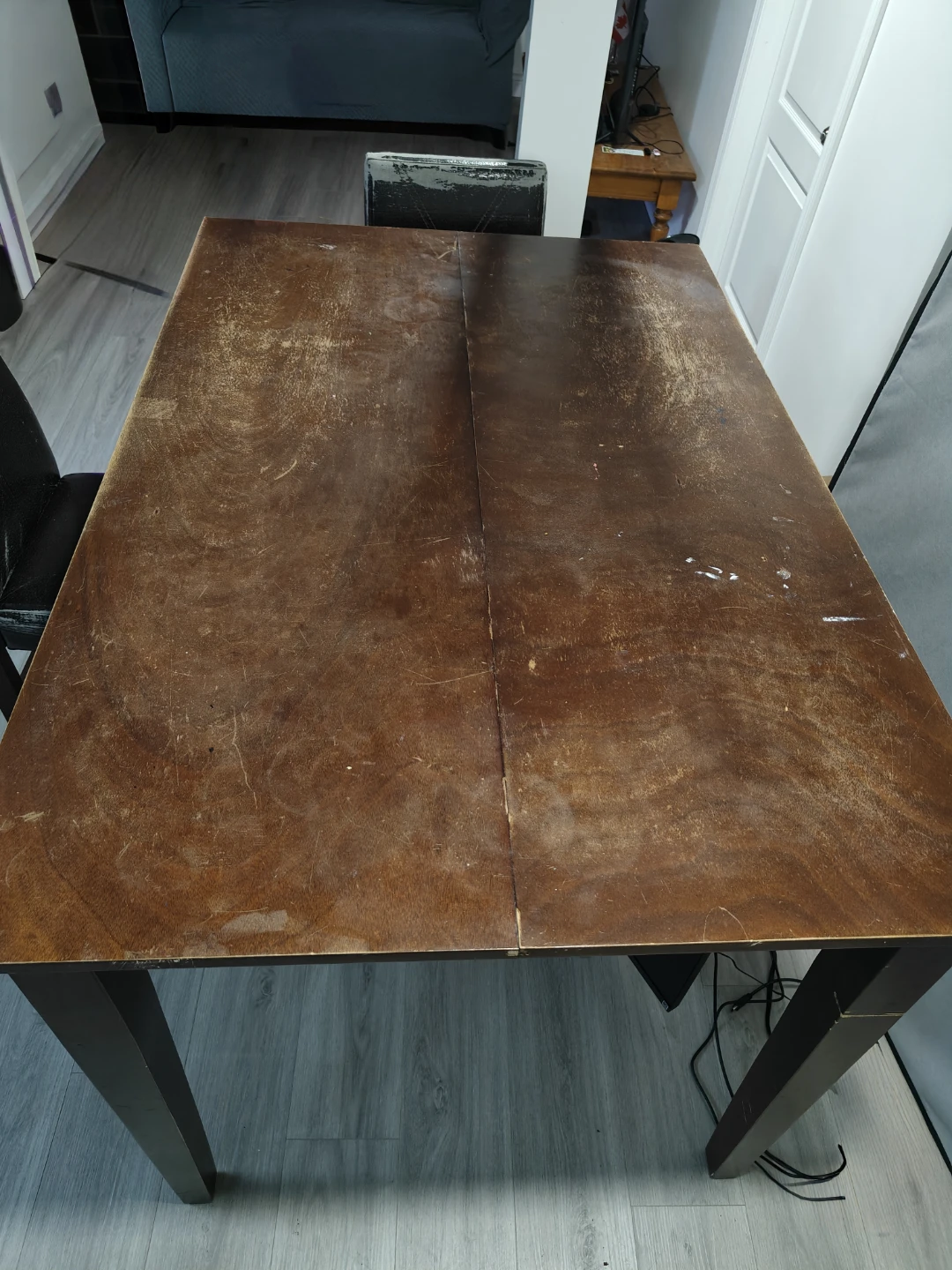 Wooden Dining Table and chairs - photo 3