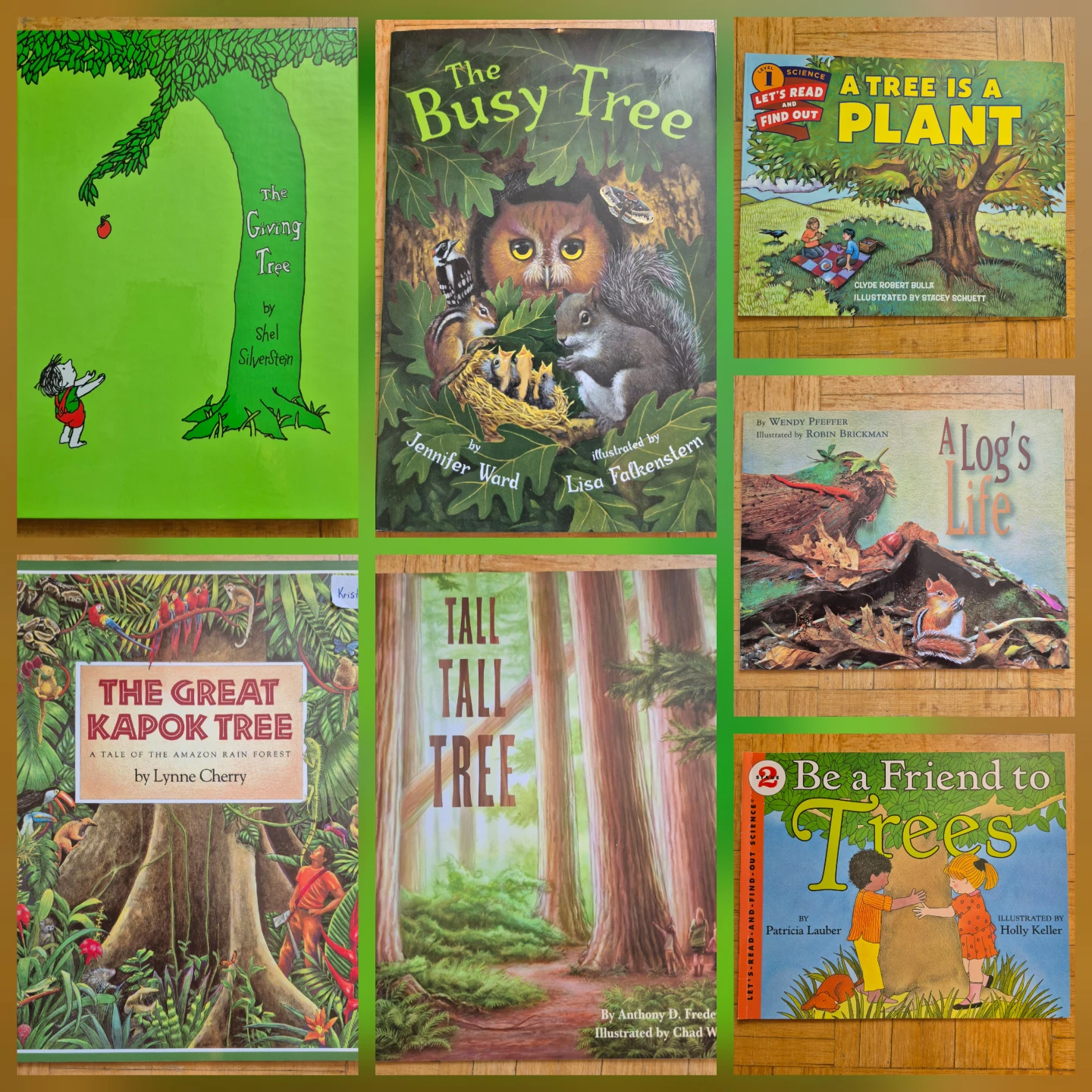 Reserved for Y - 7 Kindergarten Books about Trees
