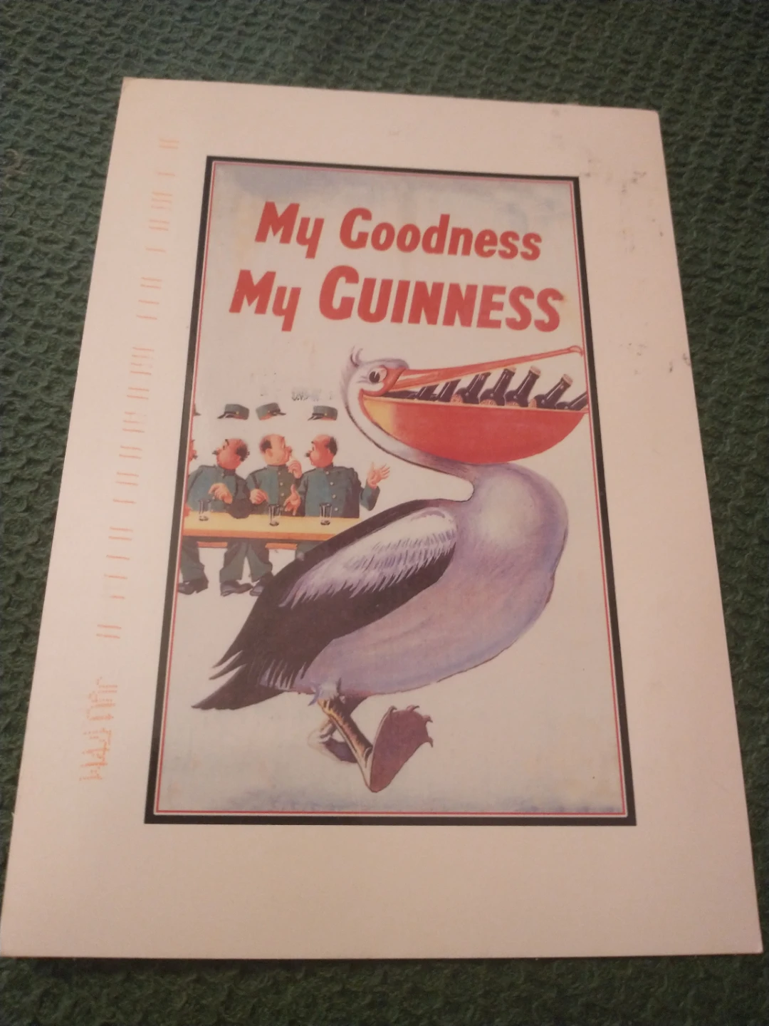 1996 Mailed Guinness Throwback Postcard My Goodness My Guinness