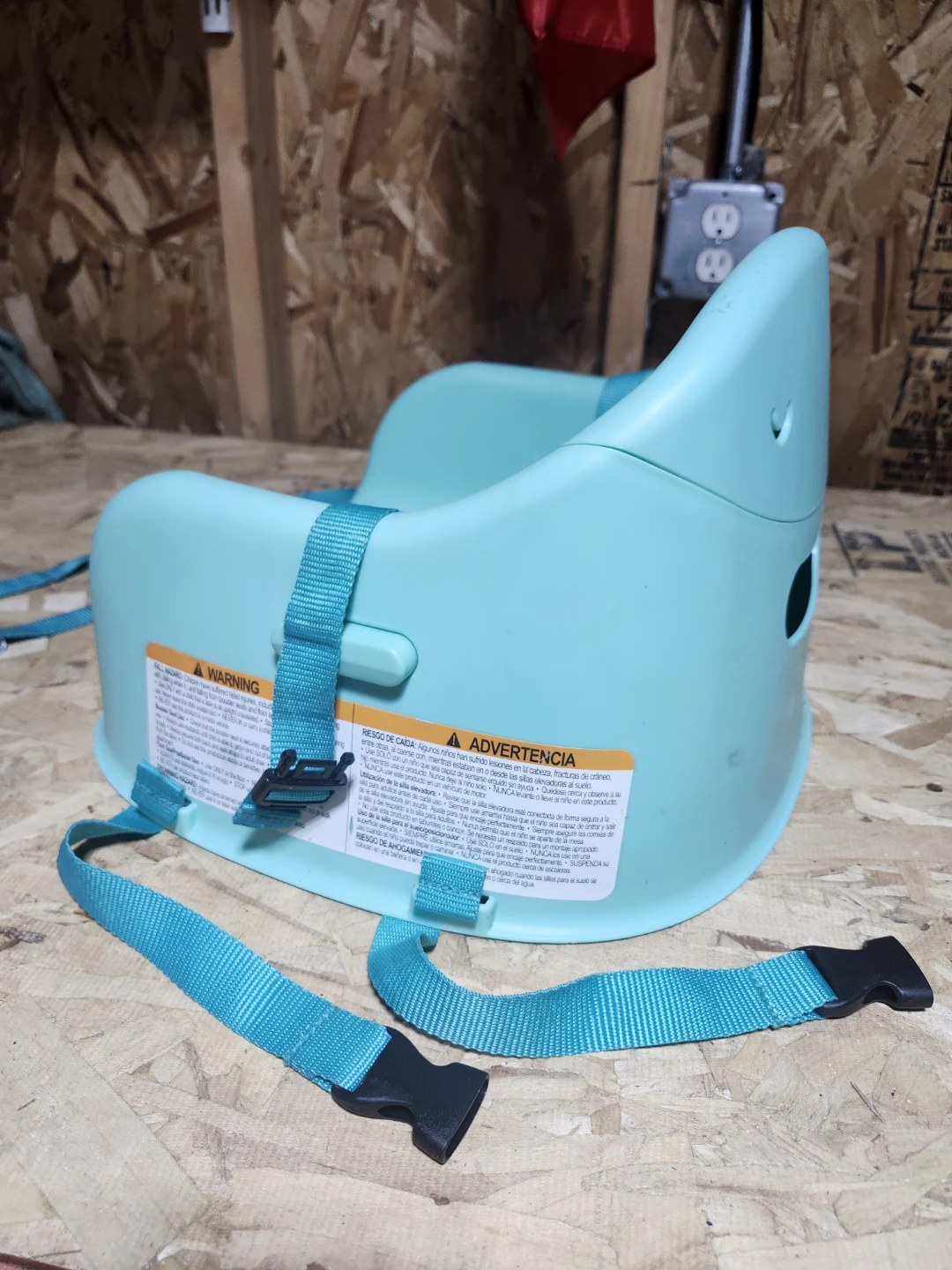Ingenuity My Spot Easy-Clean Baby Booster Seat 3-point harness - photo 3