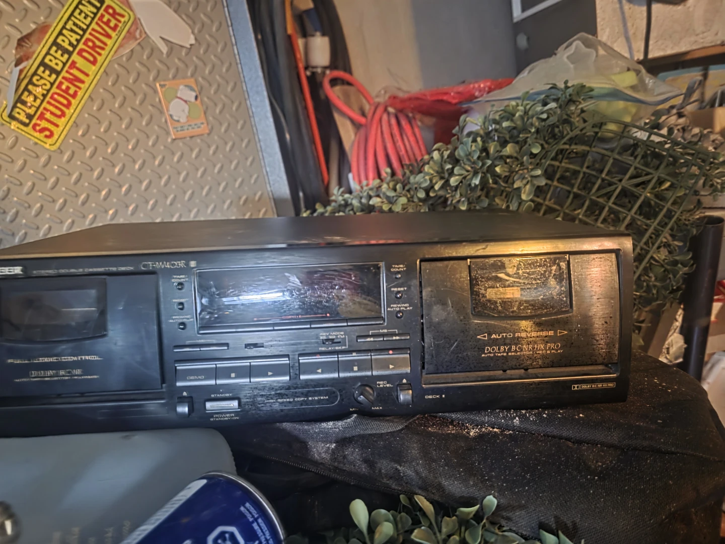 Pioneer Stereo Double Cassette Deck CT-M403R