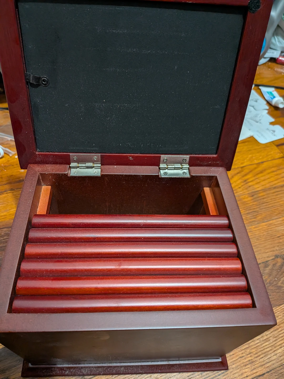 Things Remembered Wooden Memory Box with Photo Frames - photo 3