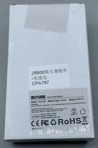 BUTURE Vacuum Cleaner Battery CPA797 - photo 2