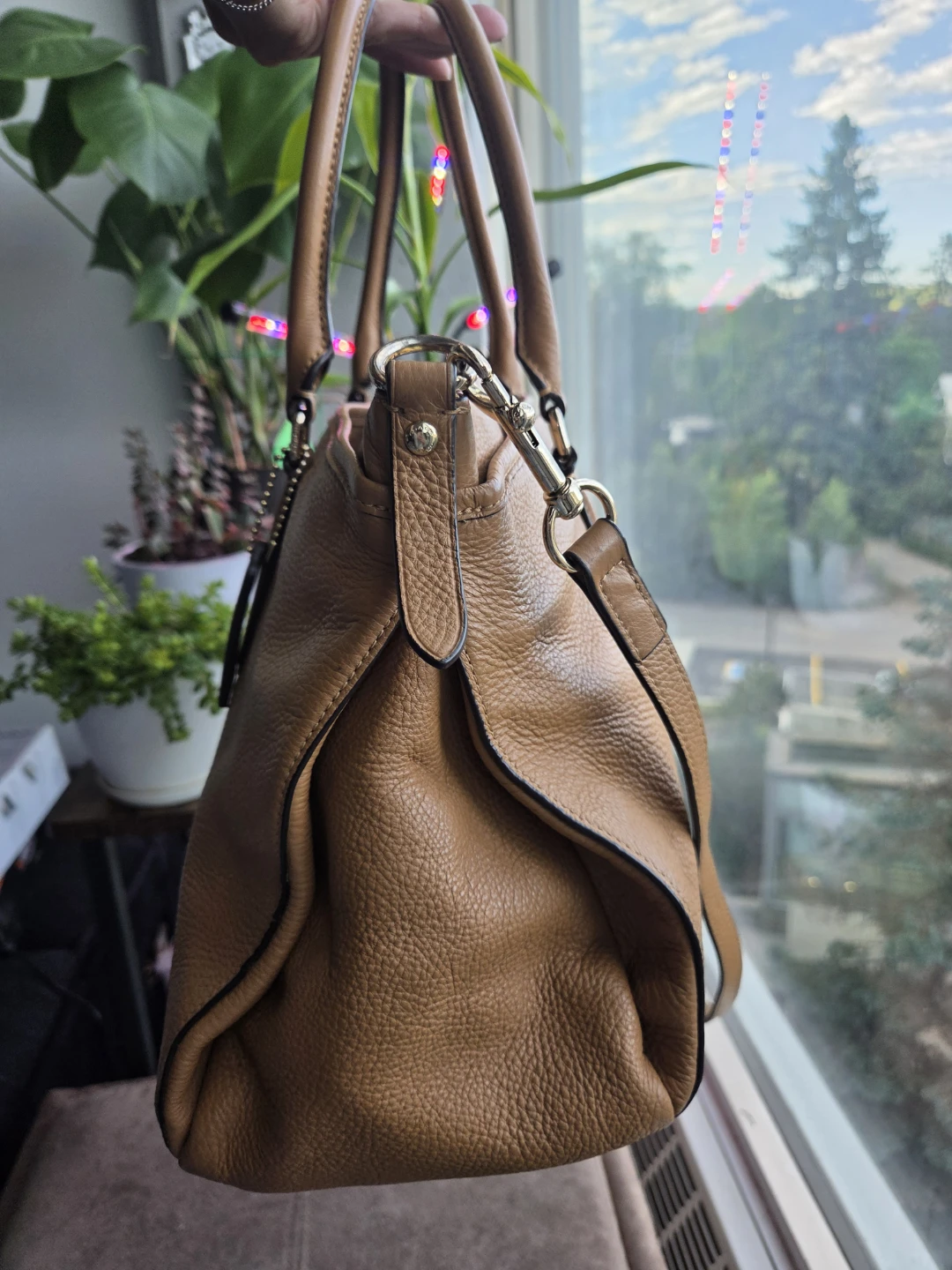 Coach Pebble Leather Tote Bag - photo 3
