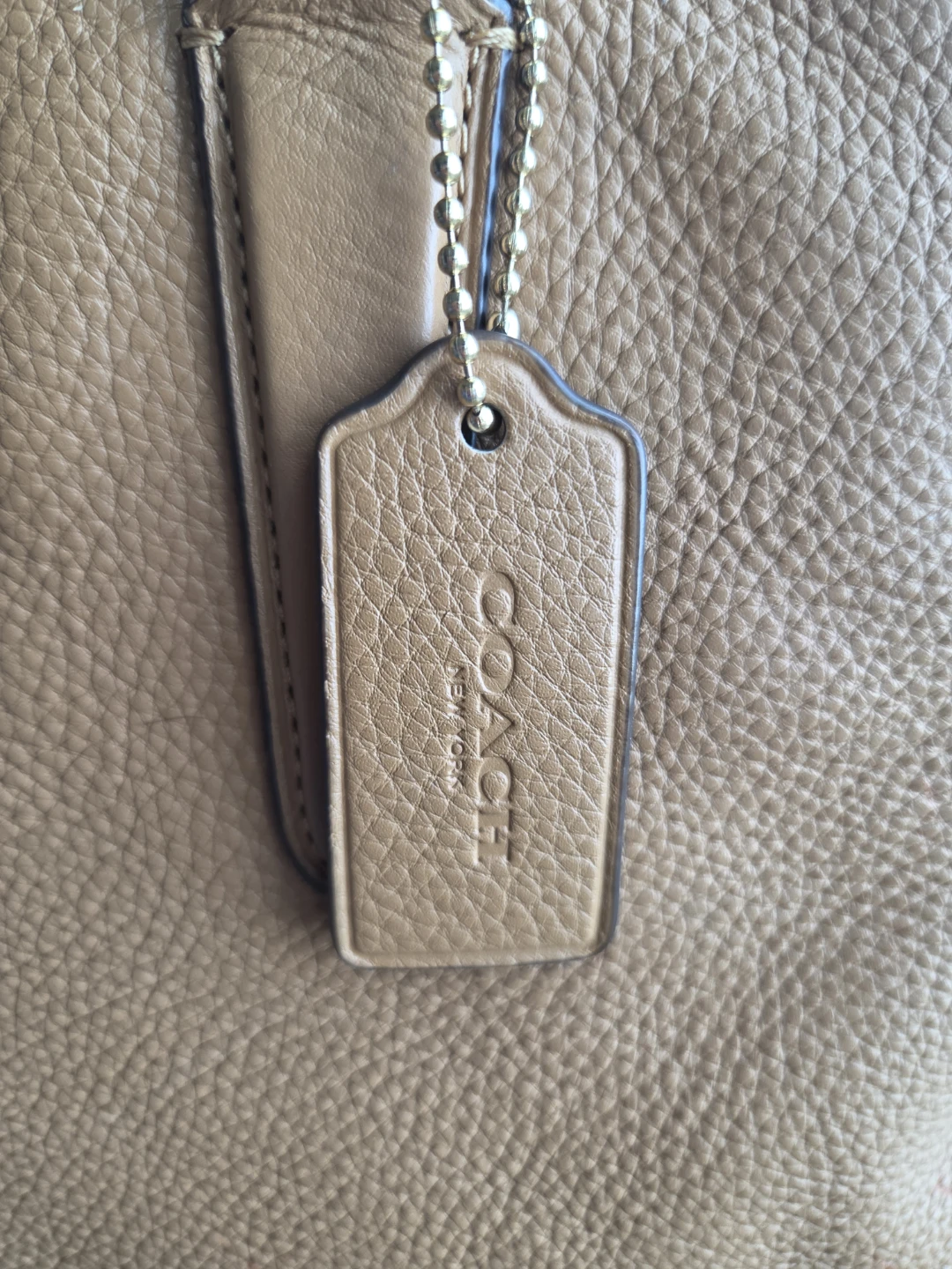 Coach Pebble Leather Tote Bag - photo 5