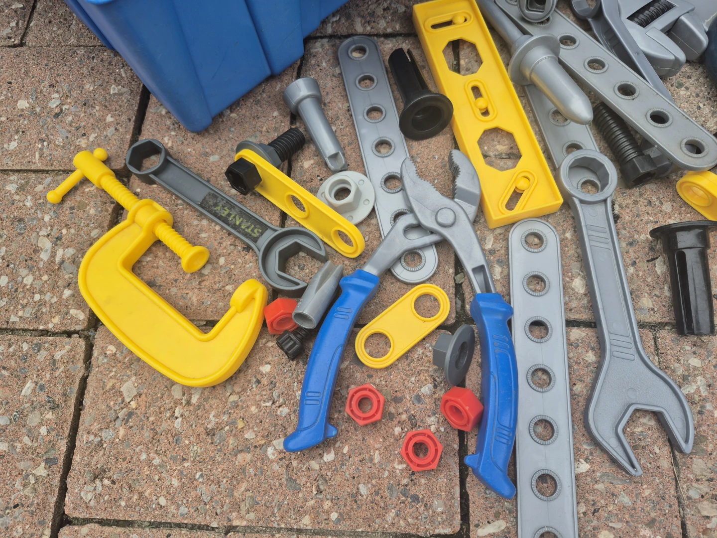 Kids Toy Tool Set with Toolbox - photo 2