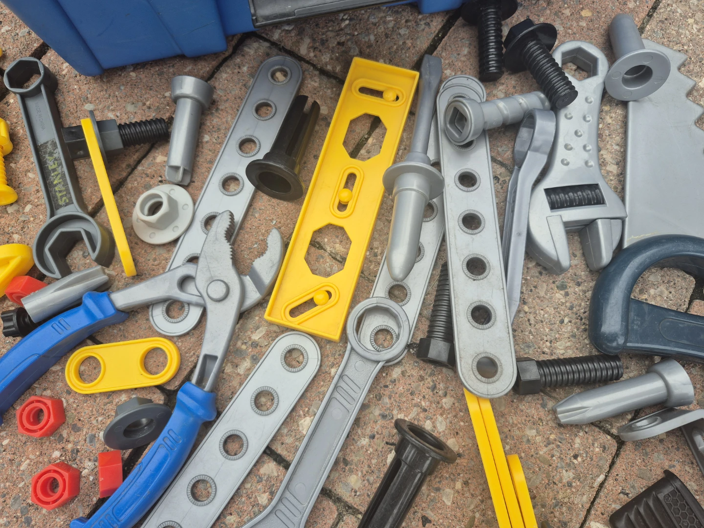 Kids Toy Tool Set with Toolbox - photo 4