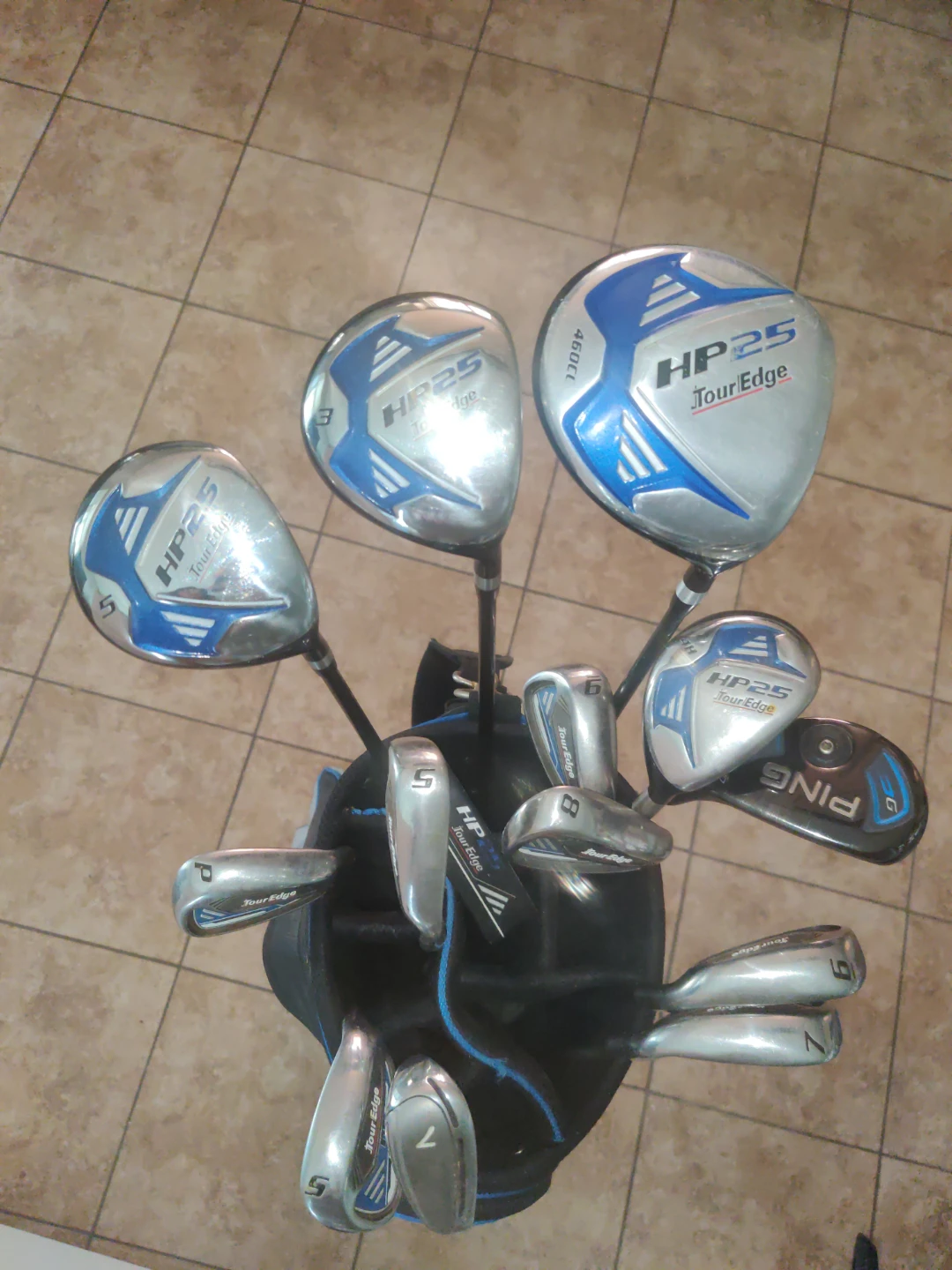 Tour Edge HP25 Golf Club Set with Bag