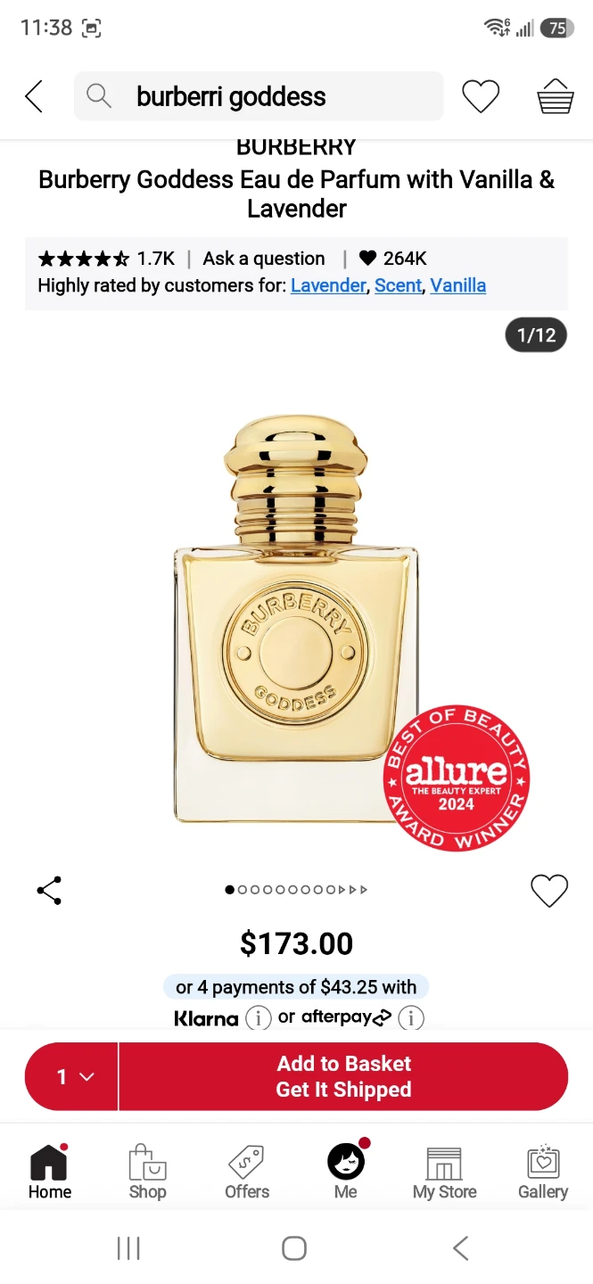 Burberry Goddess Eau de Parfum Natural Spray 50 ml - photo 2
