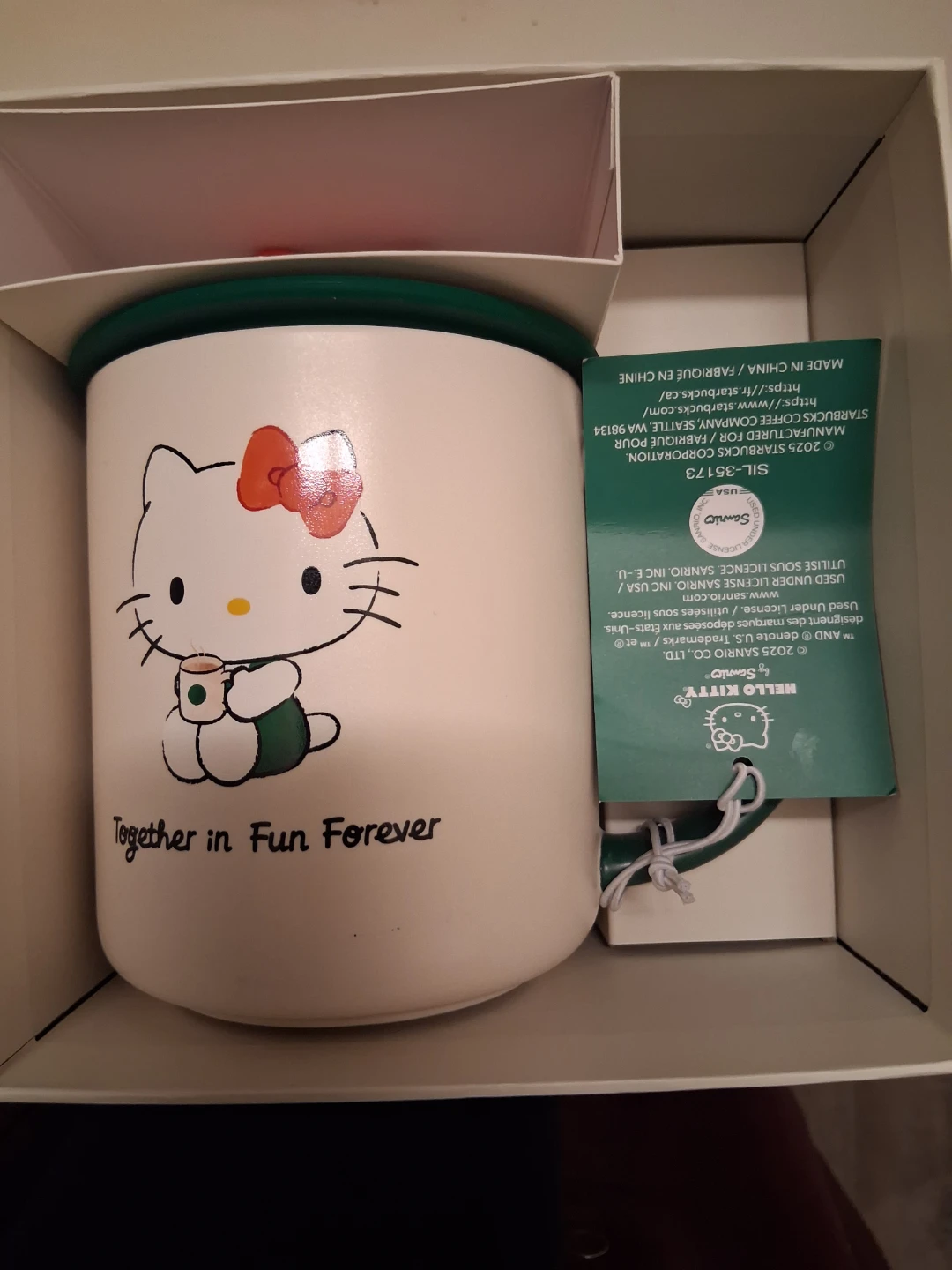 Starbucks Hello Kitty Mug