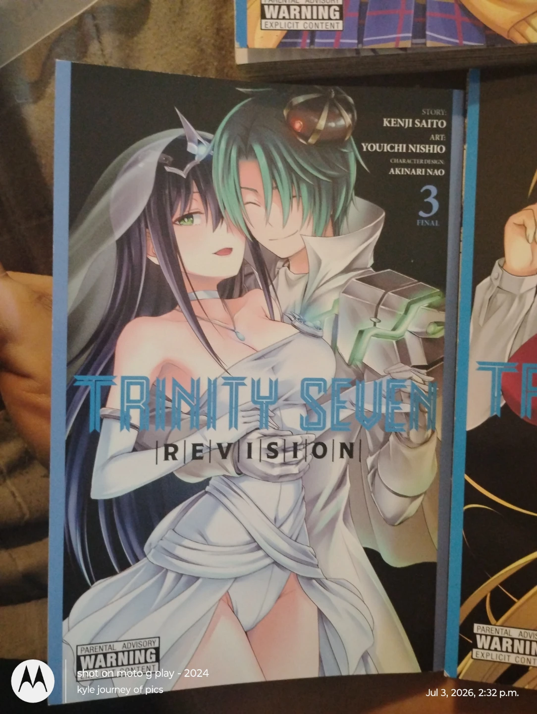 Trinity Seven Revision Volume 1 Manga - photo 2