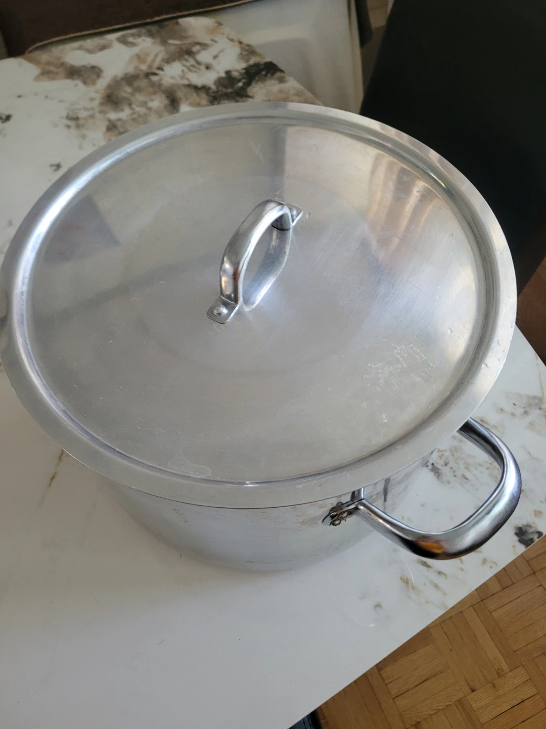 Large Aluminum biryani pot almost new $25 - photo 2