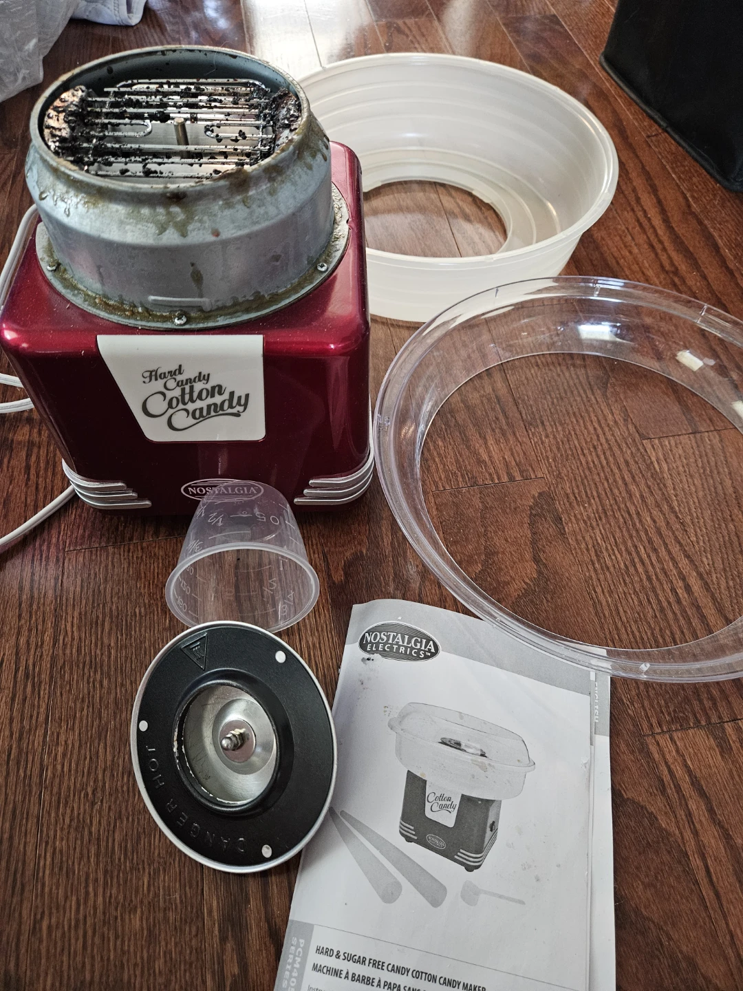 Nostalgia Hard Candy Cotton Candy Maker - photo 2