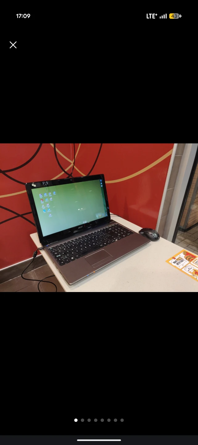 Acer Aspire Laptop with Mouse