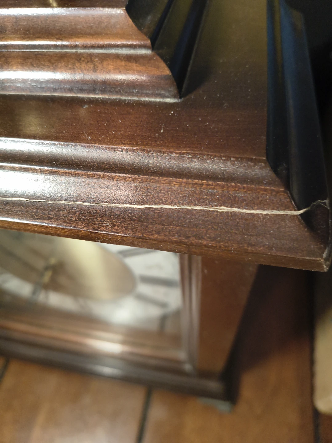 Bulova Westminster Chime Mantel Clock - Wood - photo 3